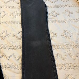 Dark Gray Denim Jeans